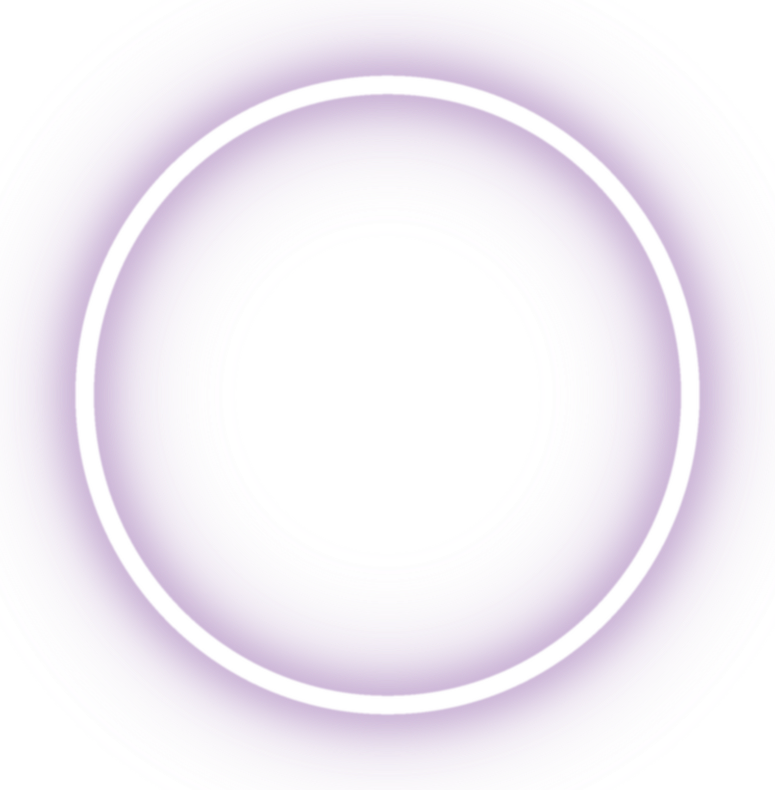 Purple Neon Circle Illusion